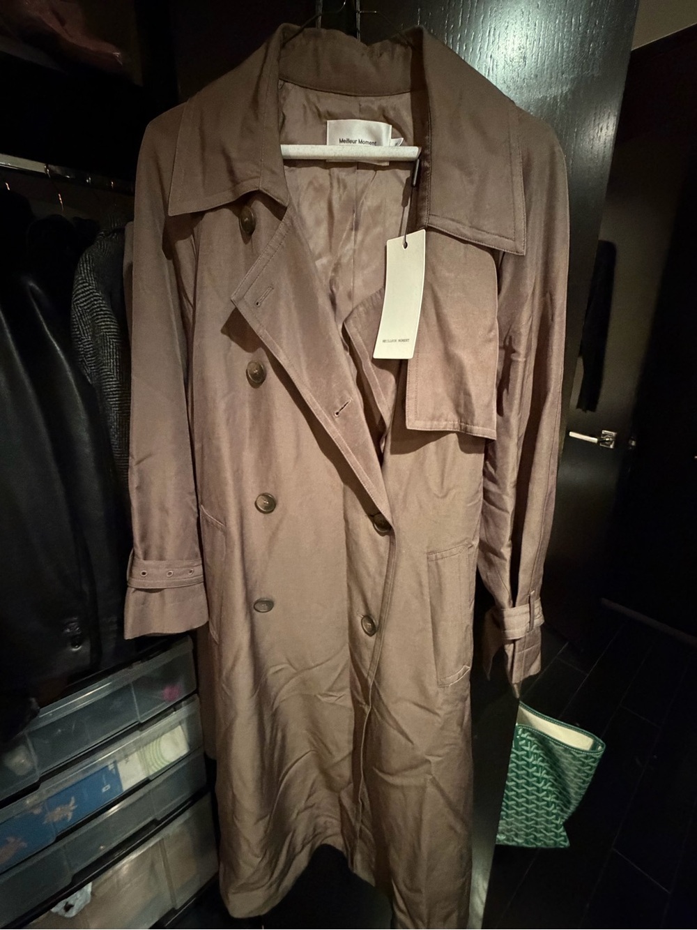 Meilleur Moment Trench coat size 32